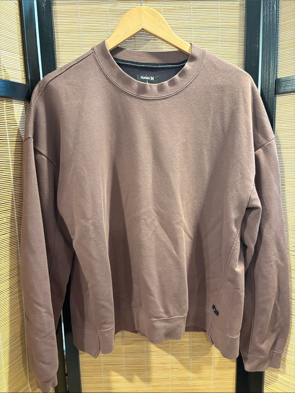 Hurley Brown Crewneck Sweatshirt